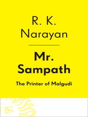 cover image of Mr. Sampath
